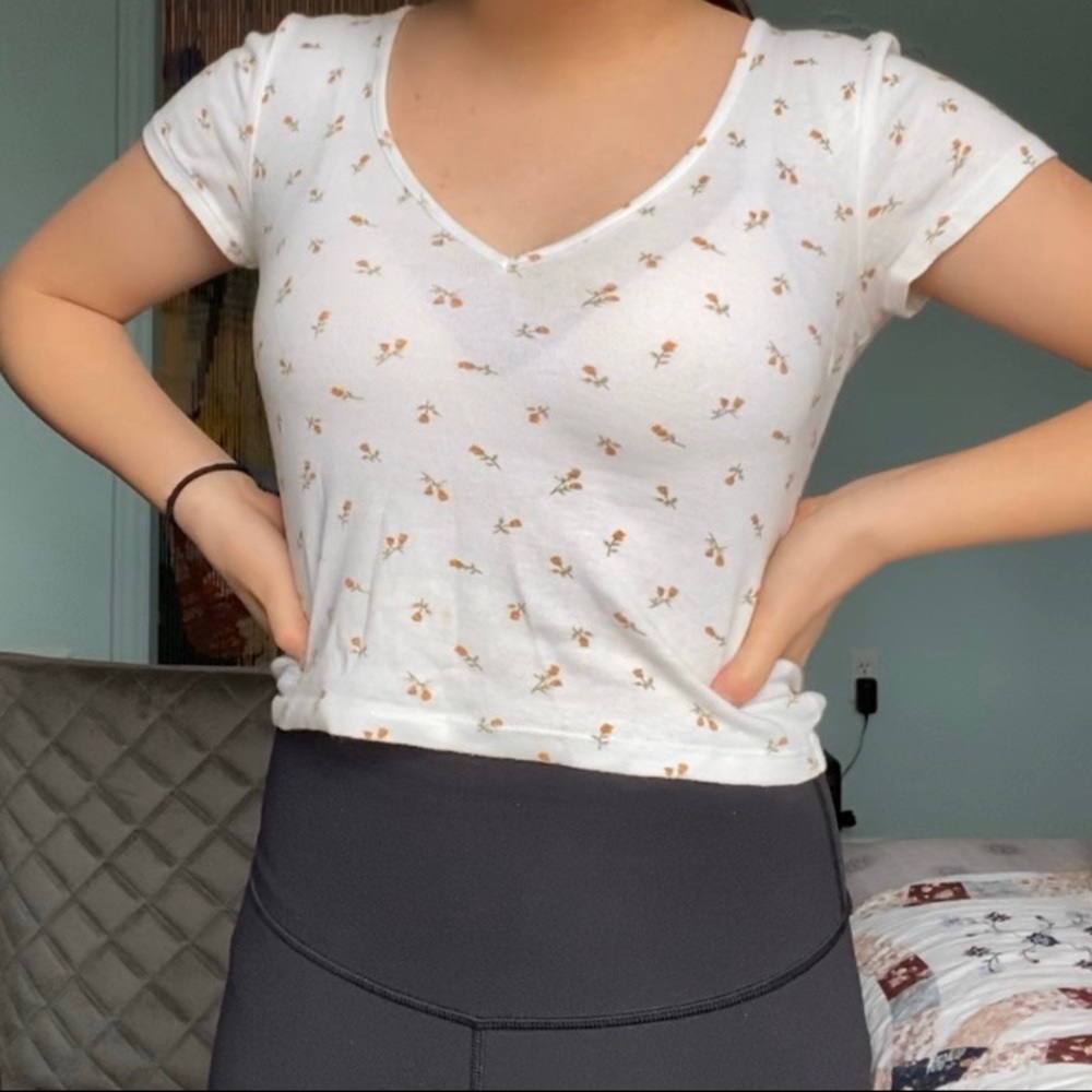 Cute floral t-shirt